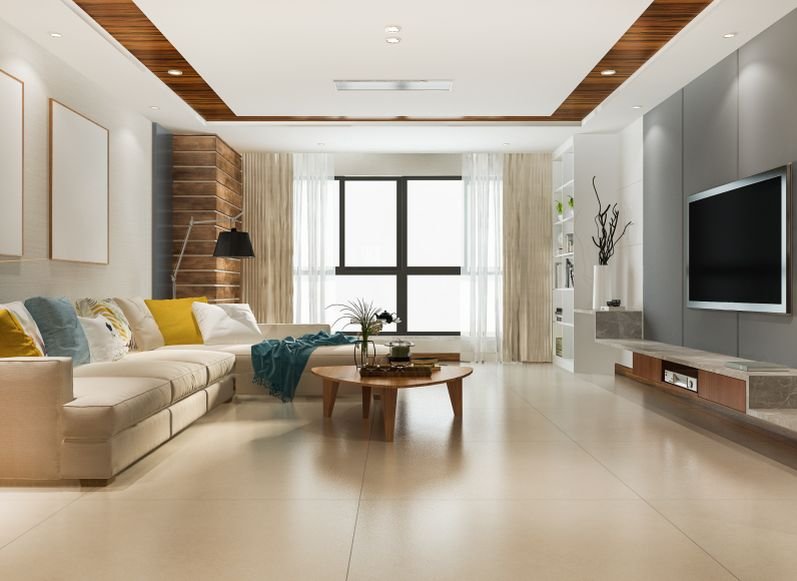 Reference image of a furnished living room